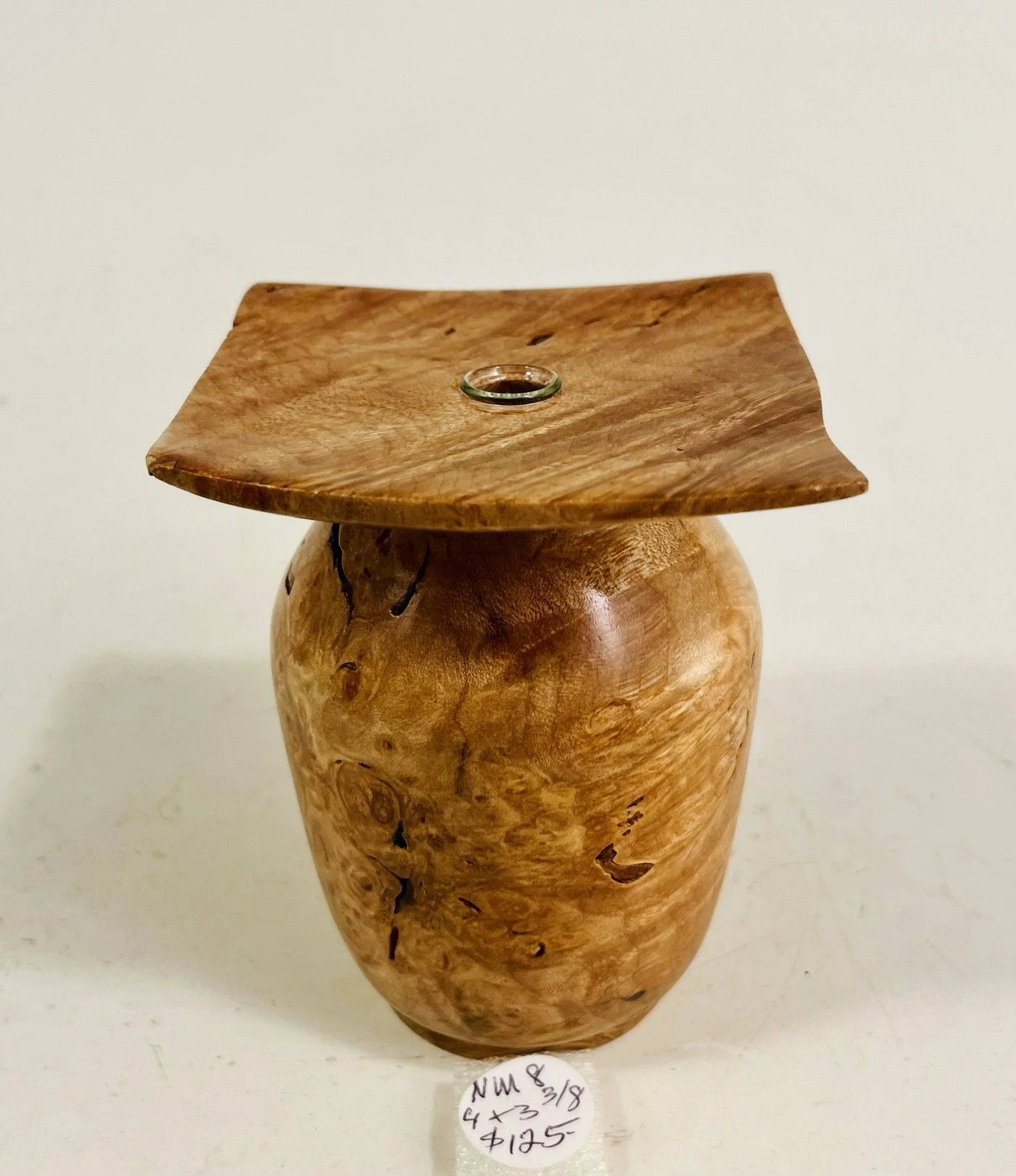 Maple Burl Vase          MN8