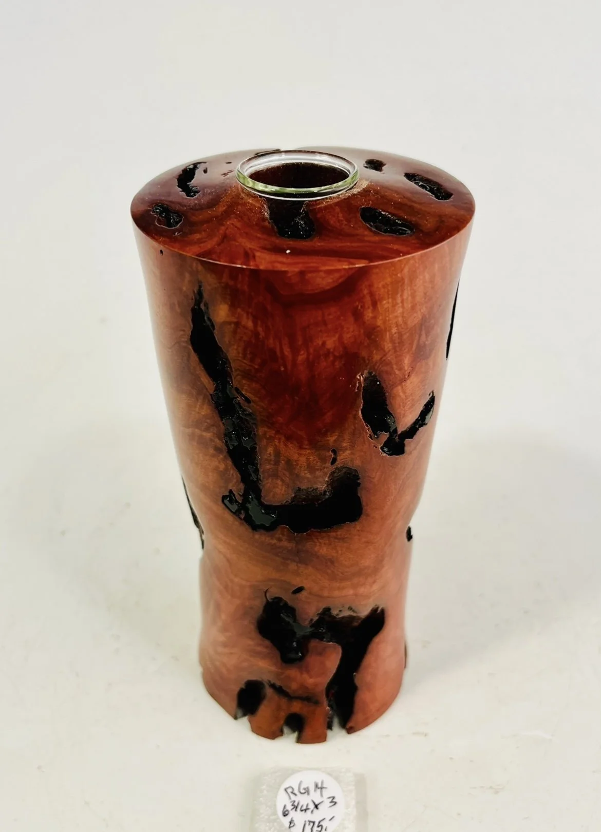 Red Gum Burl Vase               RG4