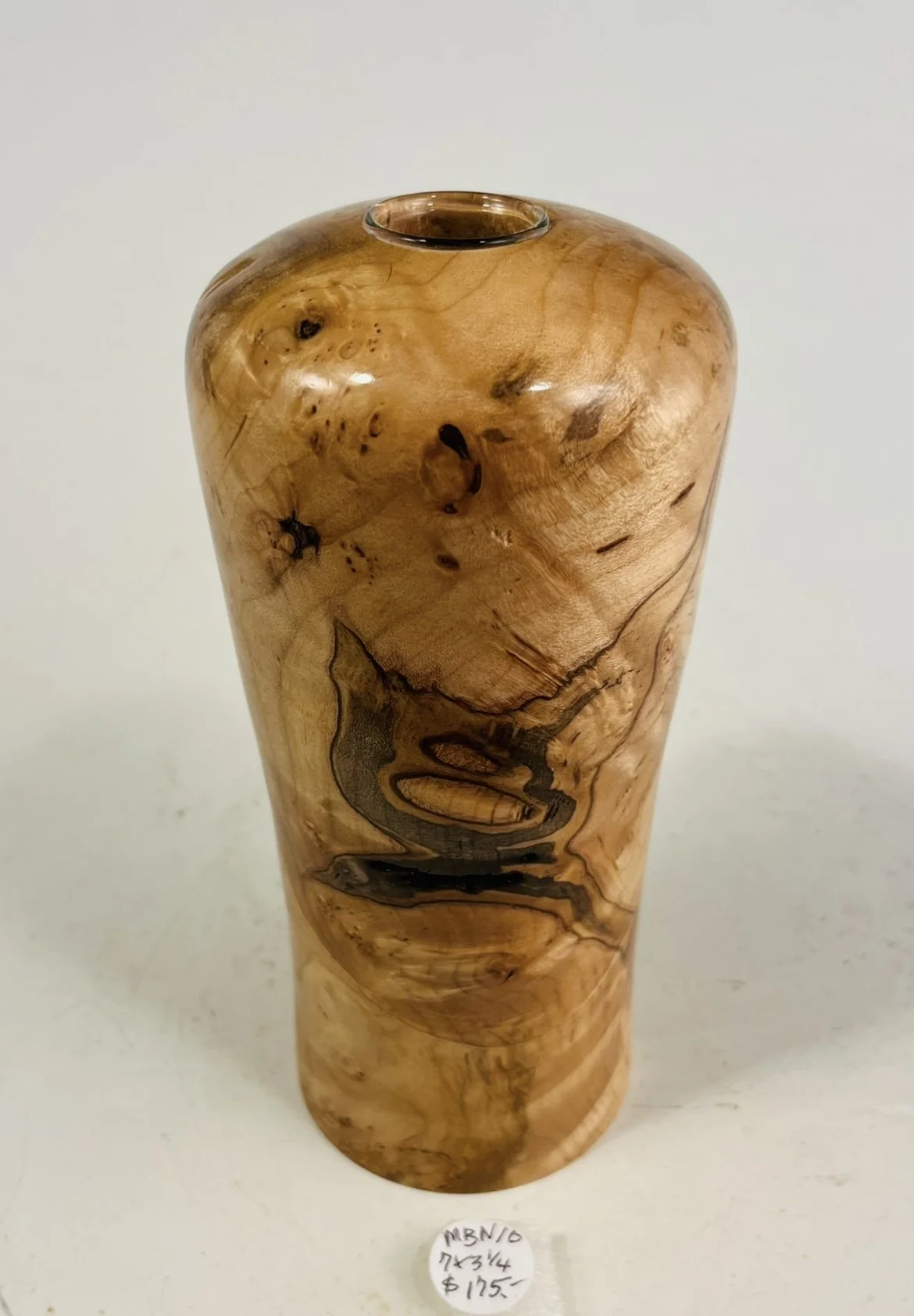Maple Burl Vase         MBN10