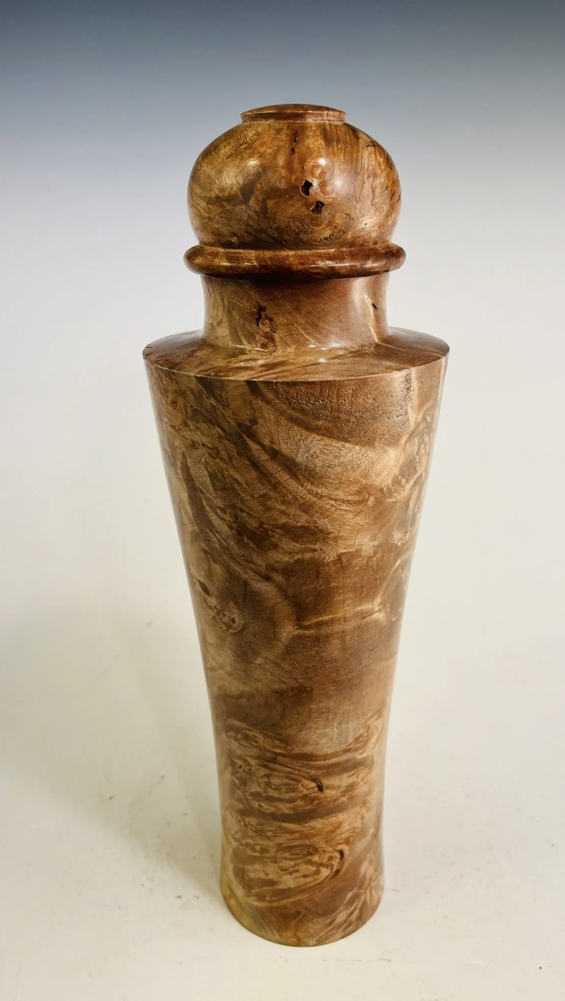 Maple Burl Hollow Form