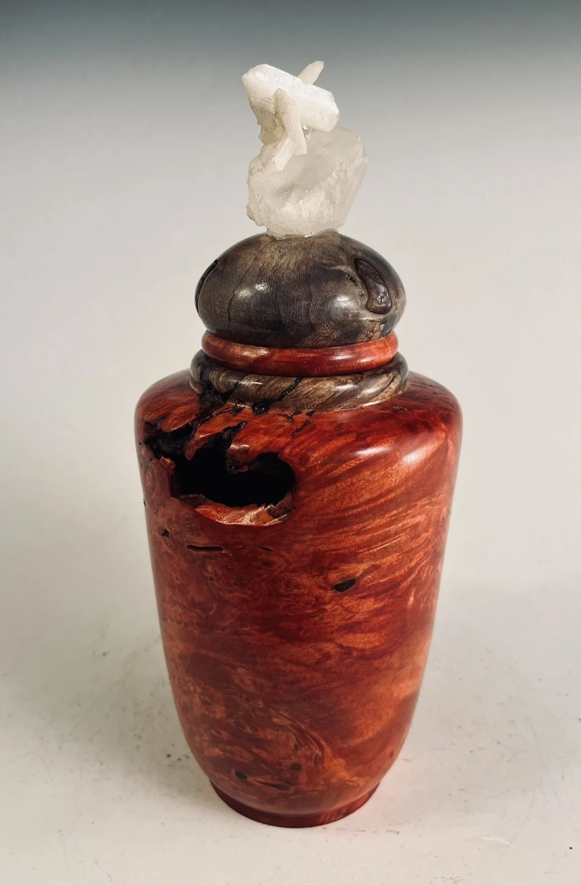 Buckeye Burl Hollow Form