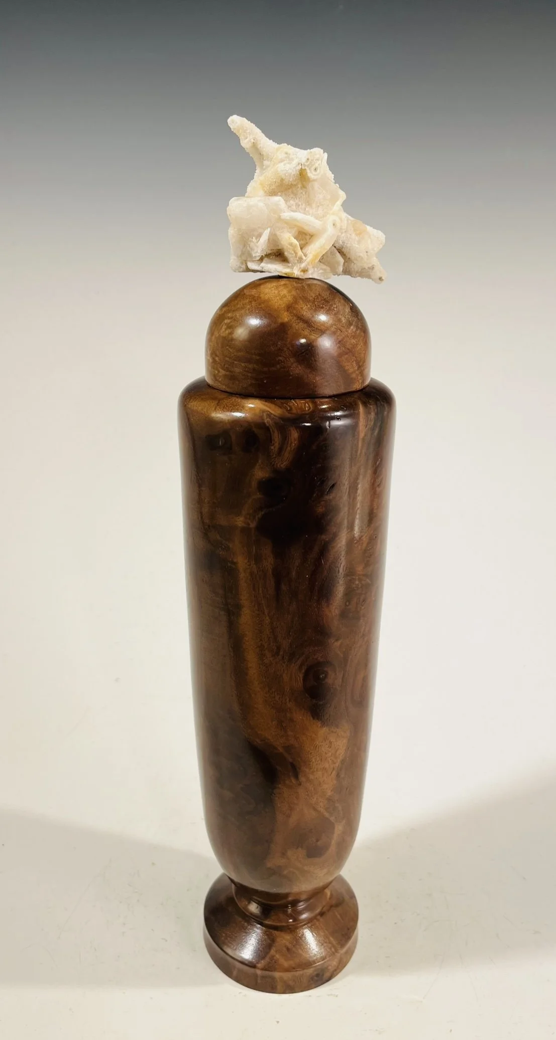 Claro Walnut Burl Hollow Form