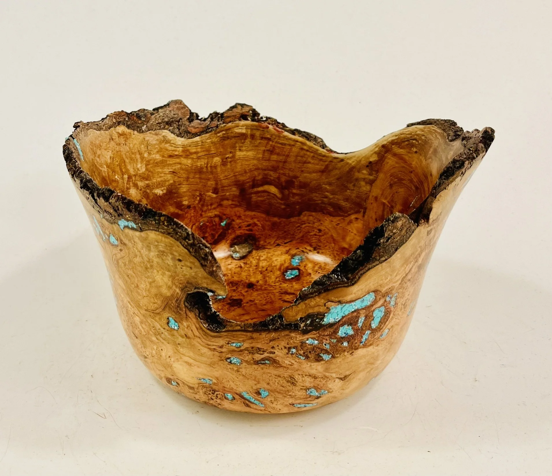 Cherry Burl / Turquoise