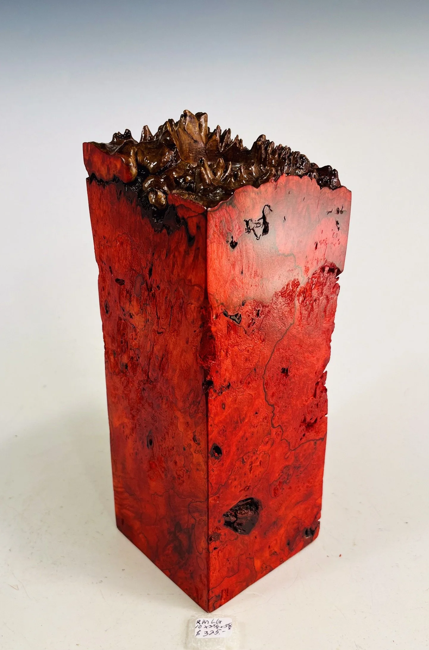 Maple Burl Vase       RMLGSQ