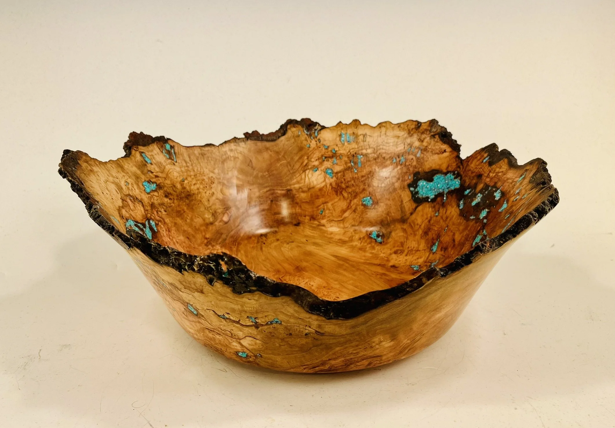 Cherry Burl/Turquoise
