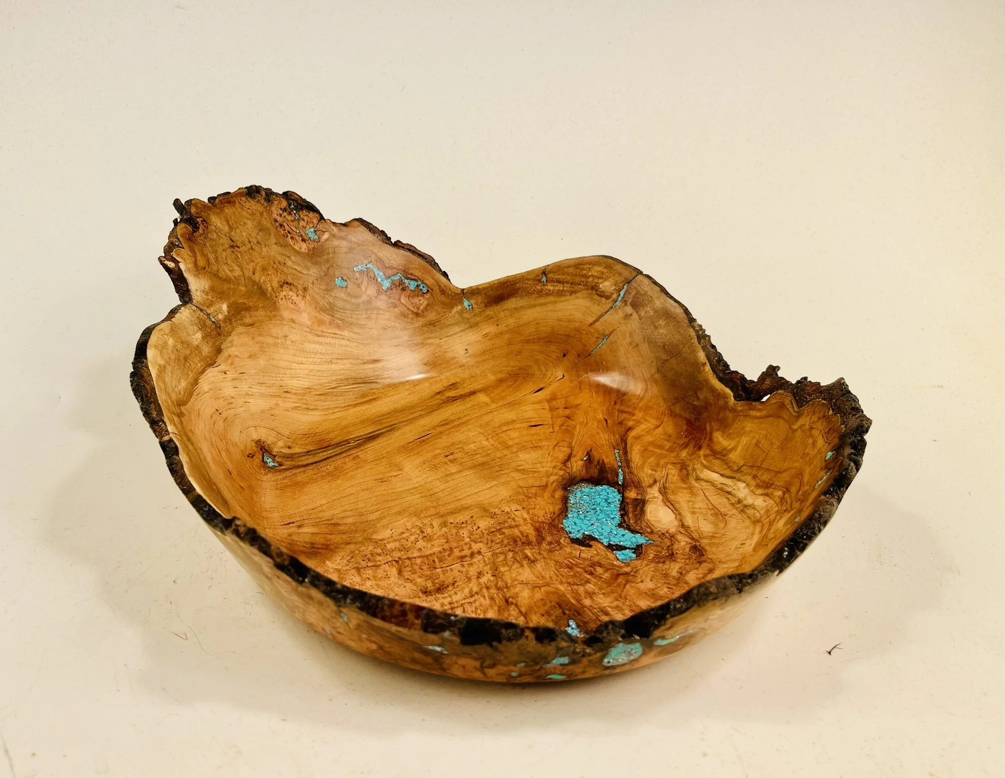 Cherry Burl / Turquoise