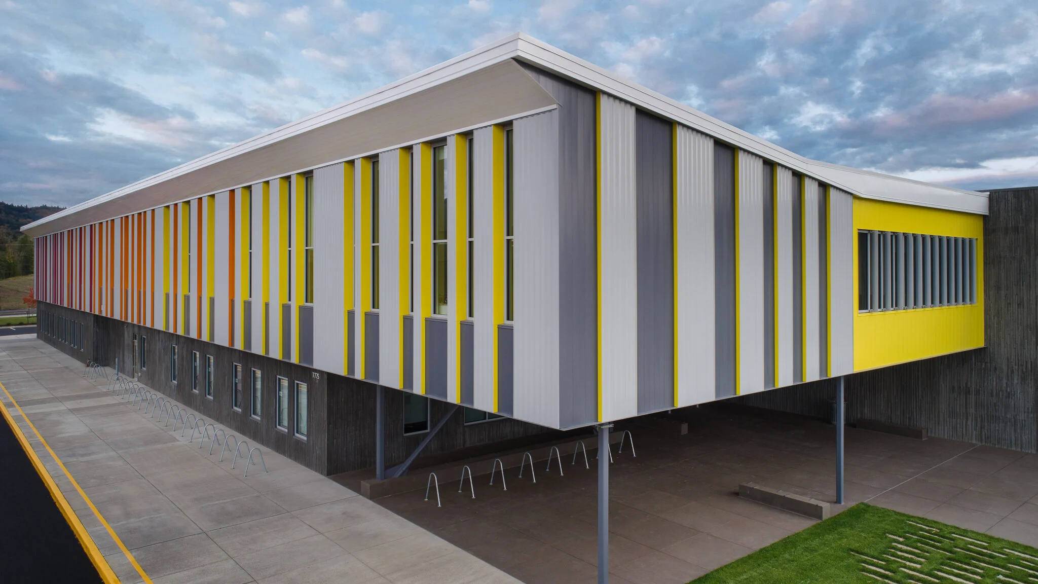 School Design using Longboard Aluminum Siding — Longboard Architectural