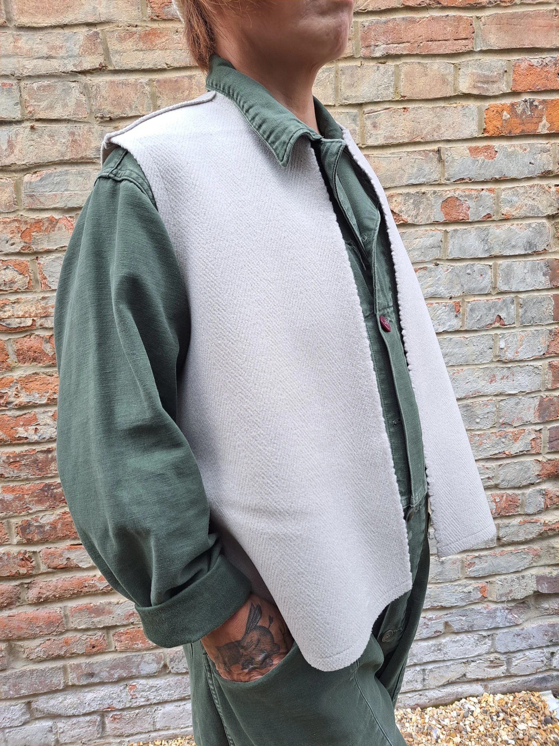 The Nomad's wool gilet