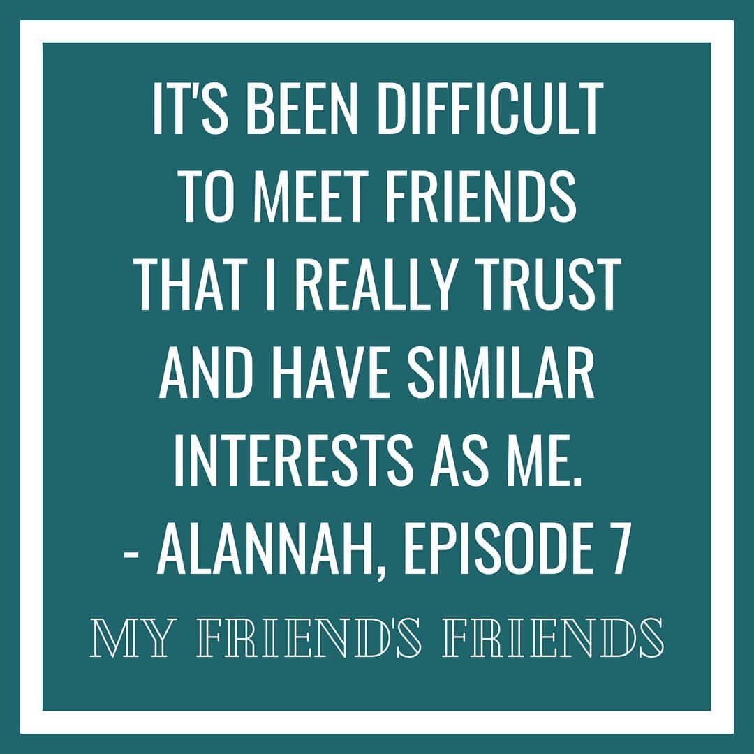 Episode 7 was a bit more introspective as we reflected on how friendship has changed over time in our lives. In some ways there are beautiful changes and in a lot of ways those changes are difficult.

Have you noticed friendship shifts specific to CO