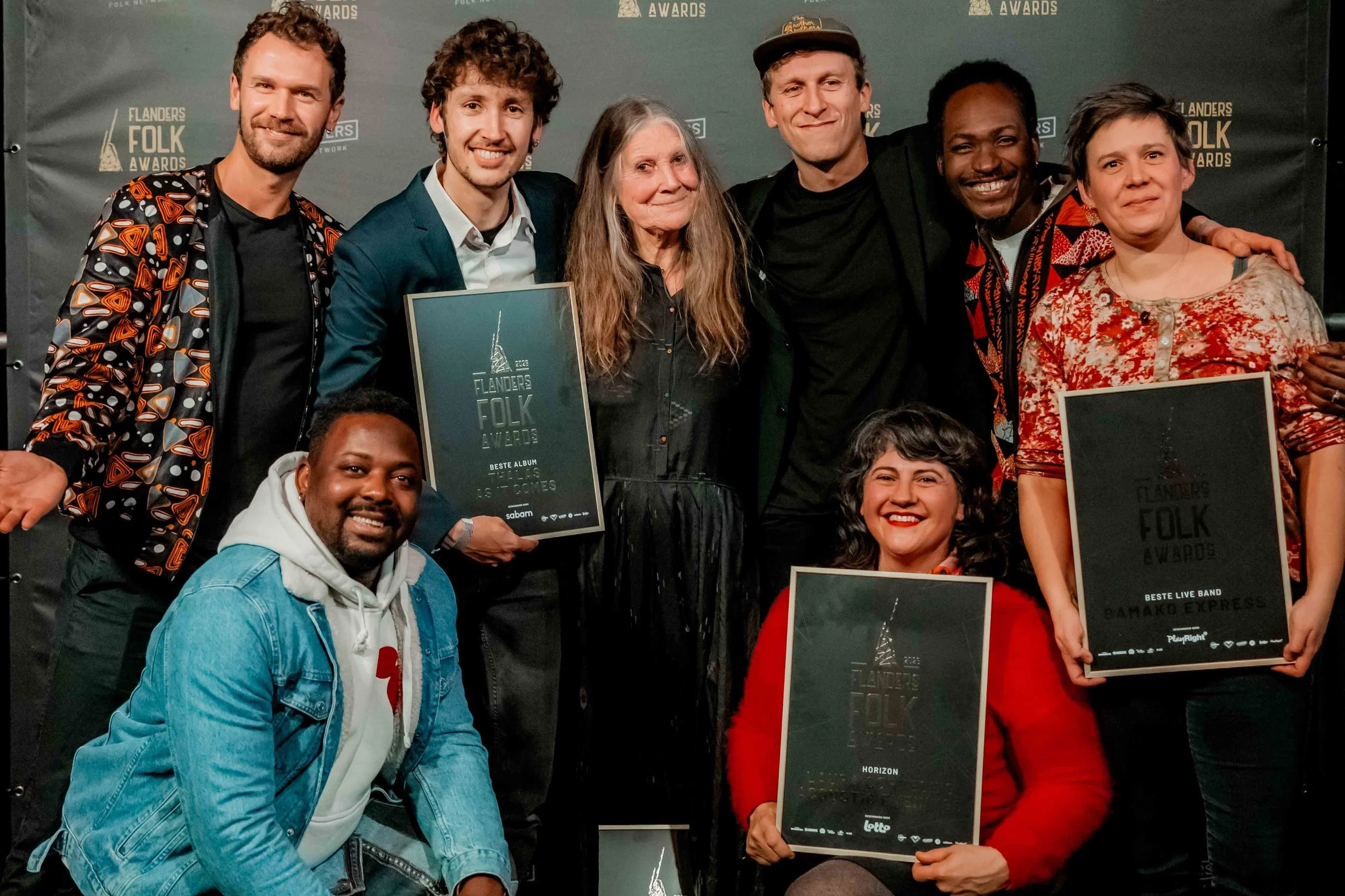 Dit zijn de winnaars van de Flanders Folk Awards 2026