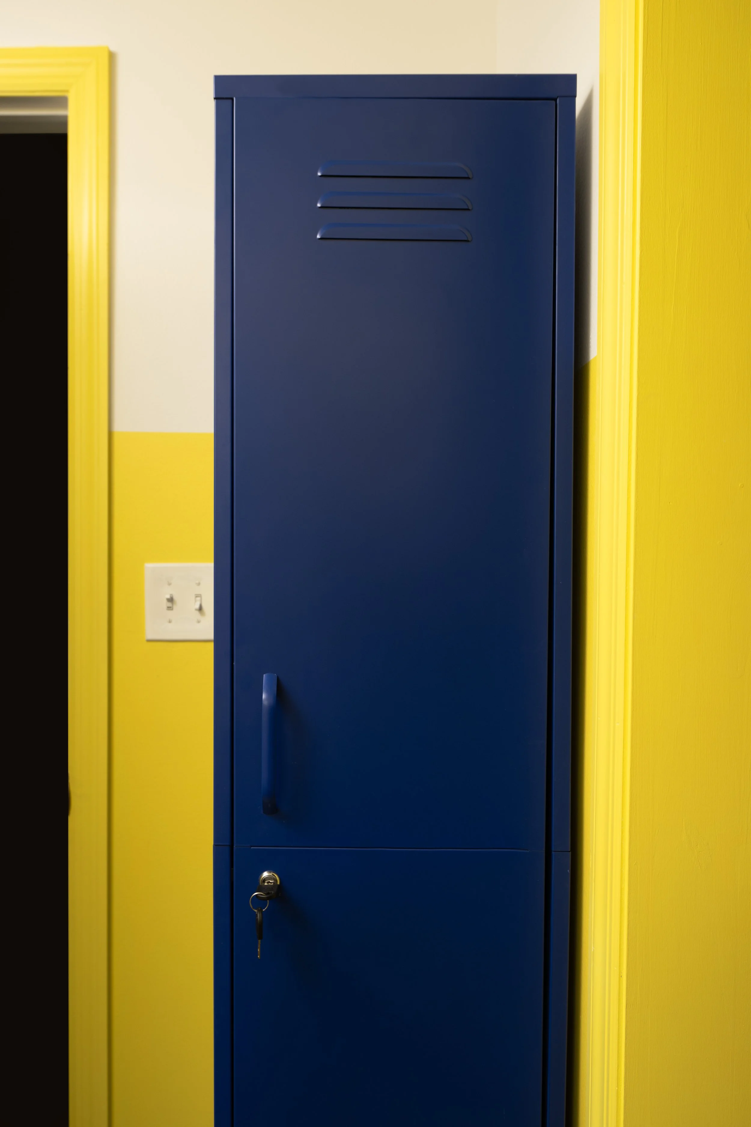 Cozy and Playful Double Bathroom — Fitzwater Interiors