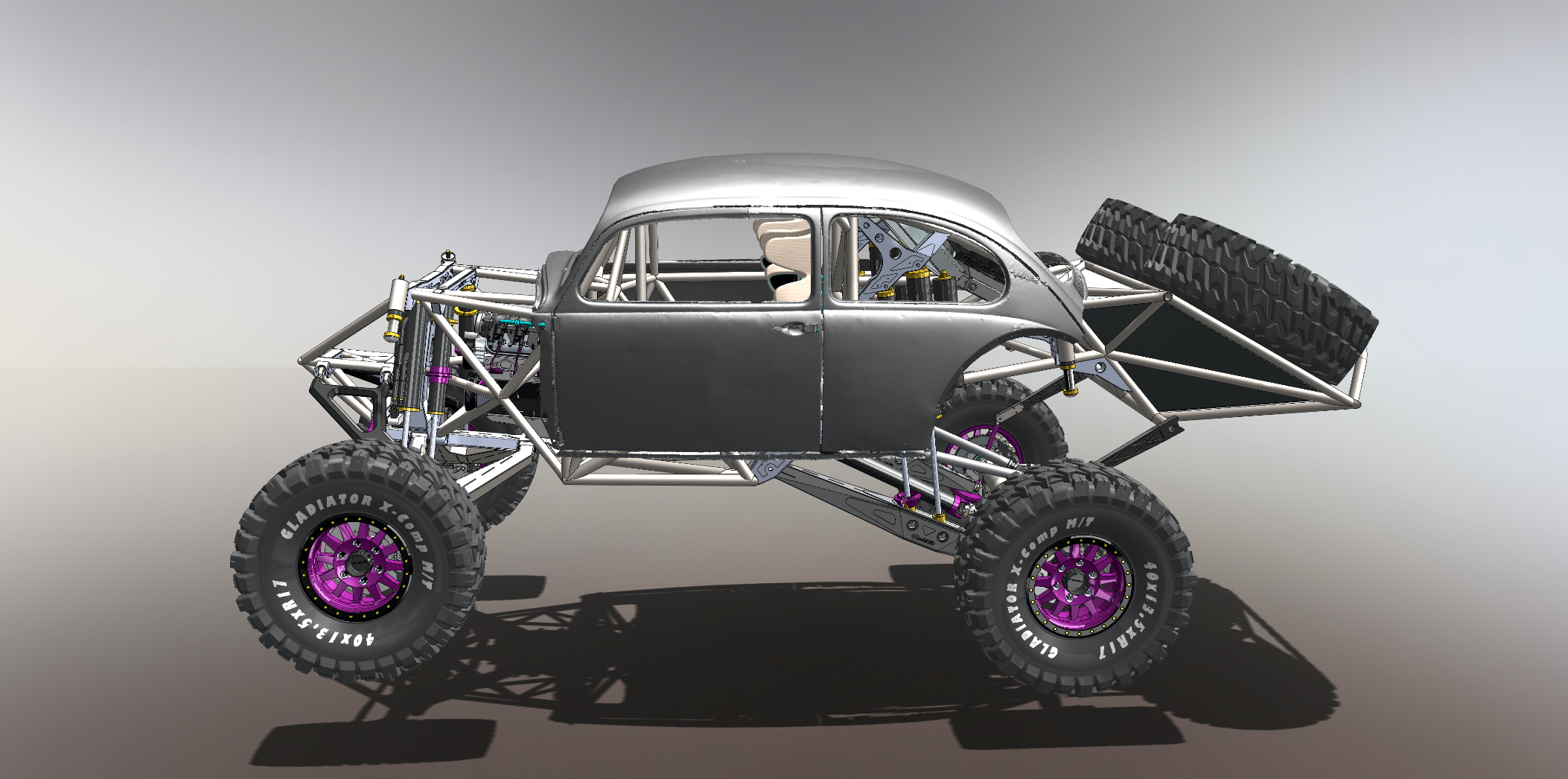 From Concept To Reality Jaws Trophy Truck Bug Build Dusty Summit