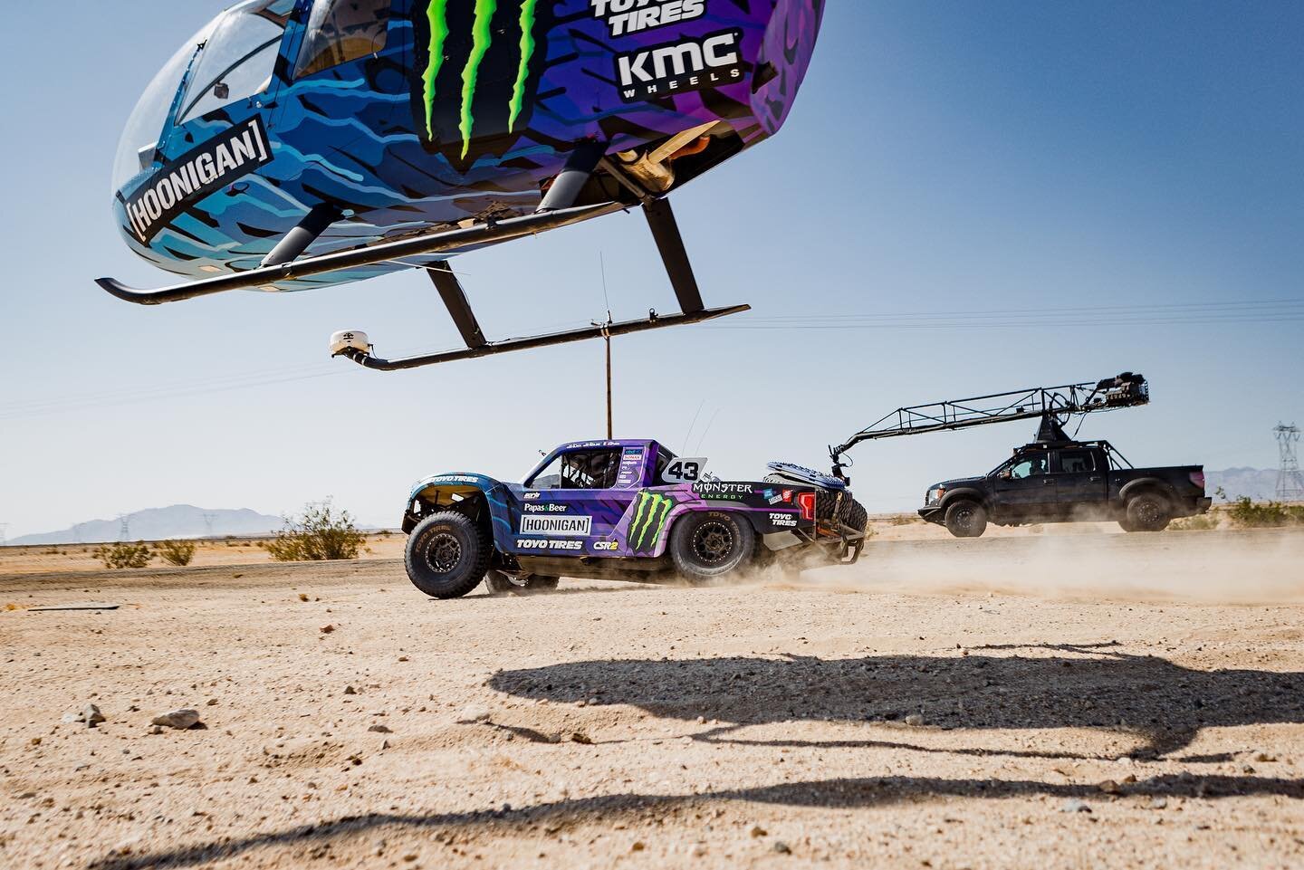 An insane day last year shooting with @temptmedia and @thehoonigans for @kblock43 journey to the Baja 1000. 

I wrote an in depth story on Tempts Raptor Camera Truck complete with their six-axis @shotoversystems . But also to help tell their story an