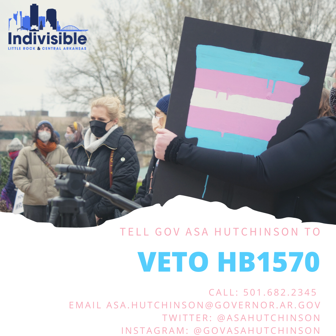 Urge Gov Hutchinson to Veto HB1570