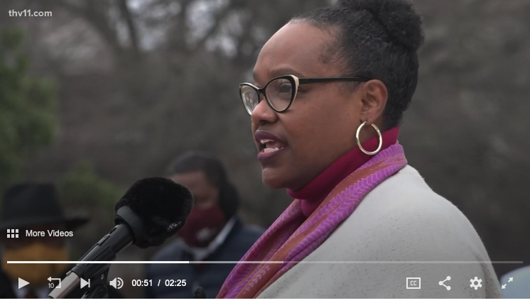 THV11: Indivisible LRCA, allies rally against “deadly” gun bill