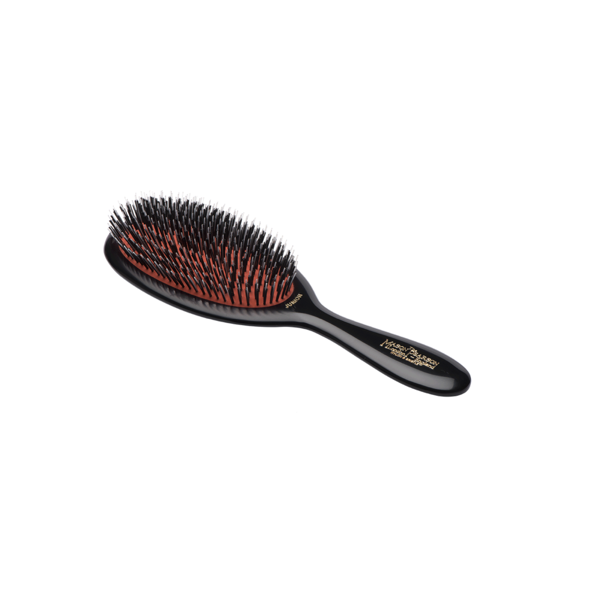 Mason Pearson - CLASSIC RUBY - Junior Bristle & Nylon Hairbrush