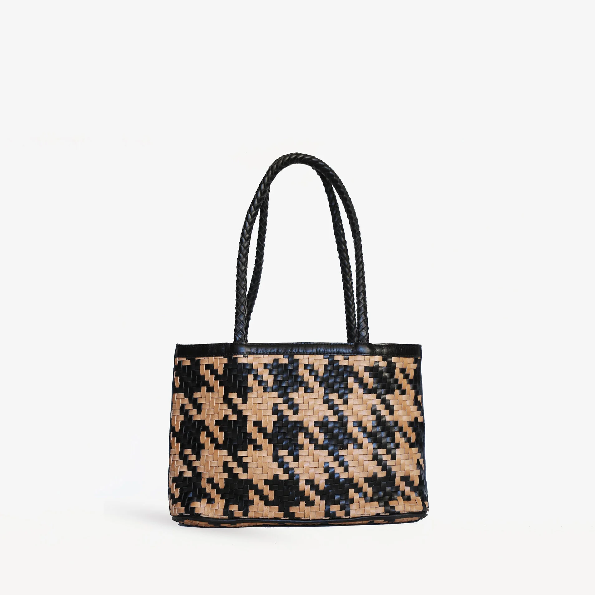 houndstooth tote