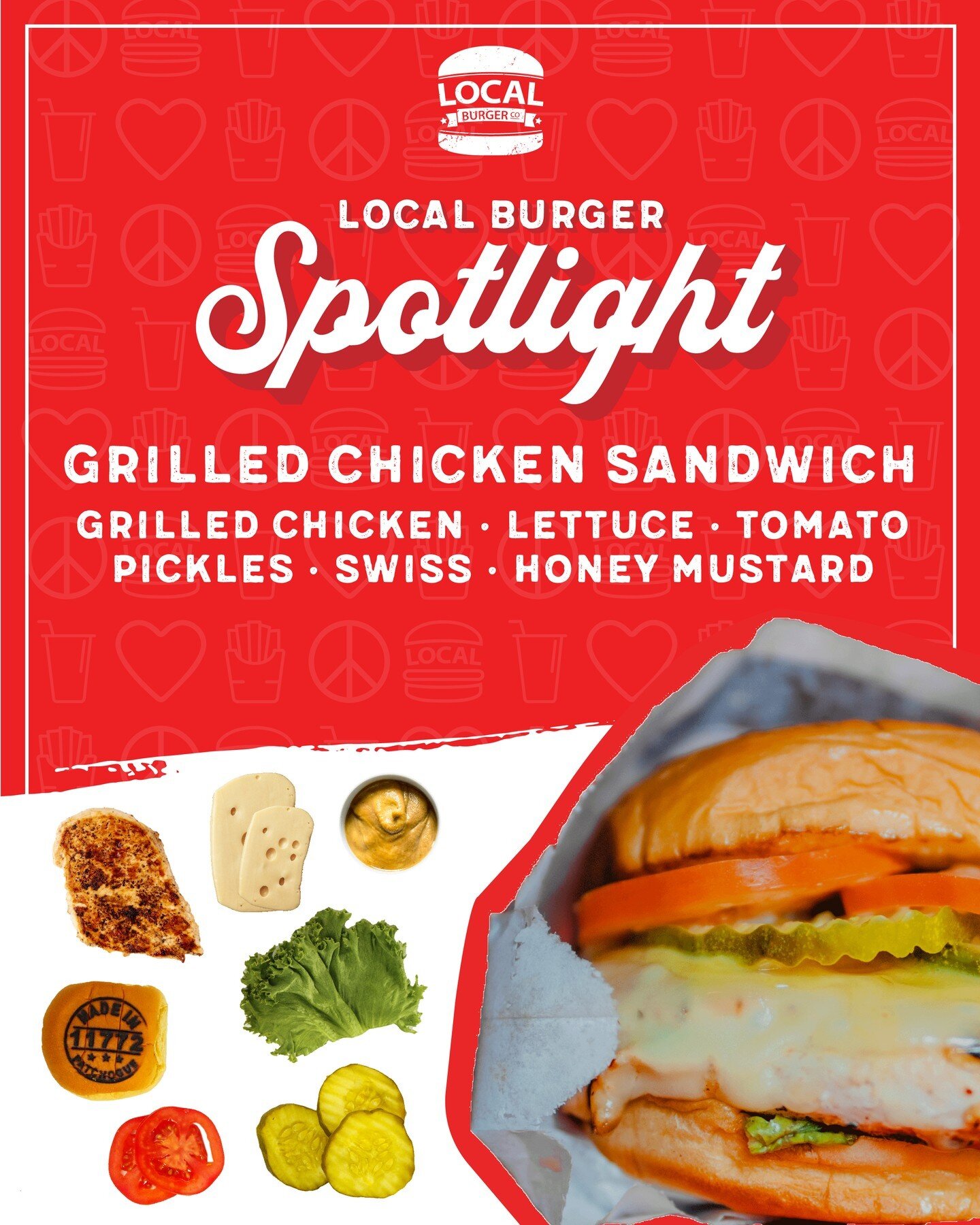 Keepin&rsquo; it light with our Grilled Chicken Sandwich is always a good idea!
