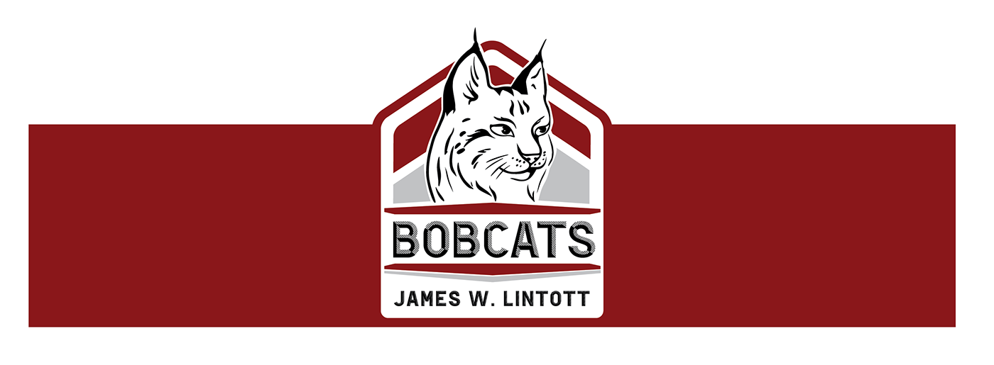 James W. Lintott Elementary Bobcats - branding