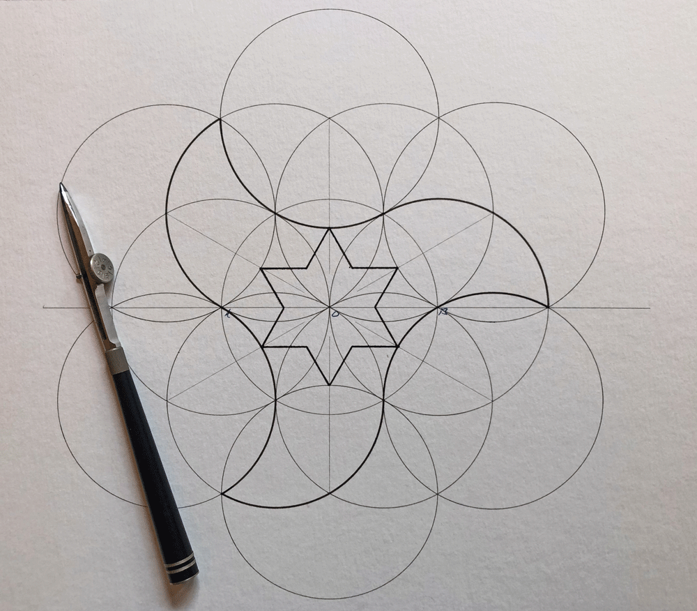 Geometry Compasses for Precise Circle Drawing