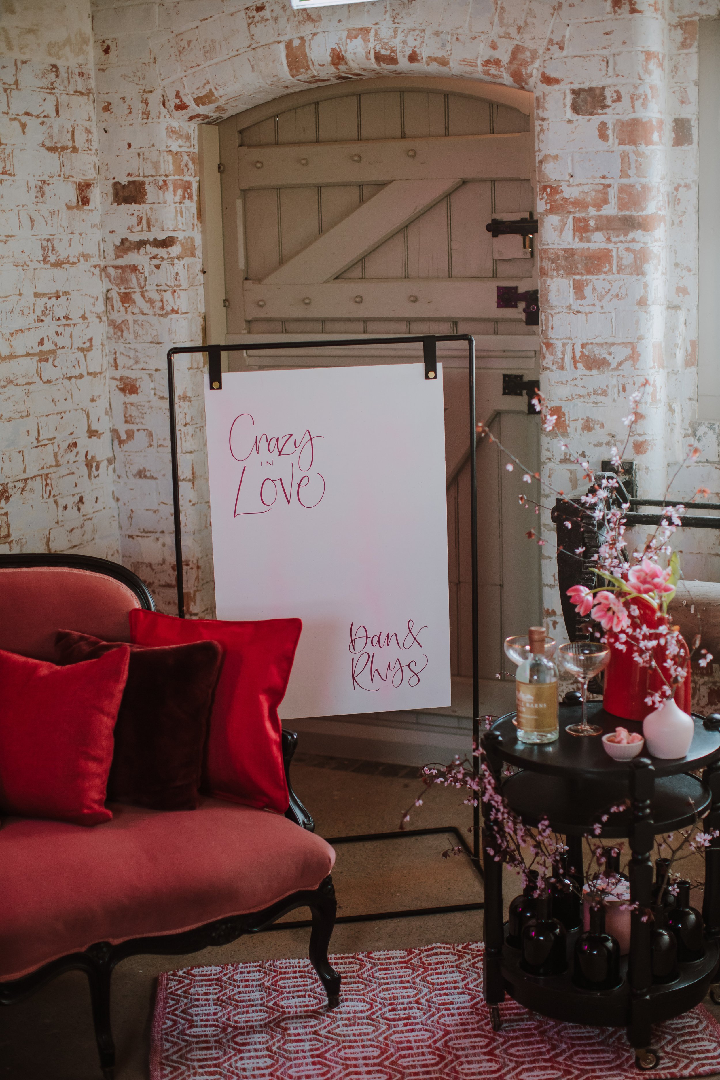 Hanging board Crazy in Love Sam Bennett Photo for Inviting Writing.JPG