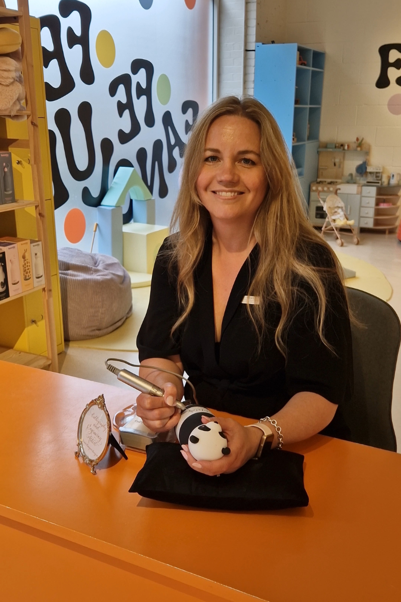 Bringing the Asobu Bestie Collection to Life with Live Calligraphy Engraving