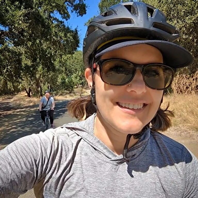 Another success story! It's been several years since this client had ridden a bike. We advised them on the purchase of an affordable, quality used bike, and conducted a confidence building session today on a quiet section of the American River Bike T