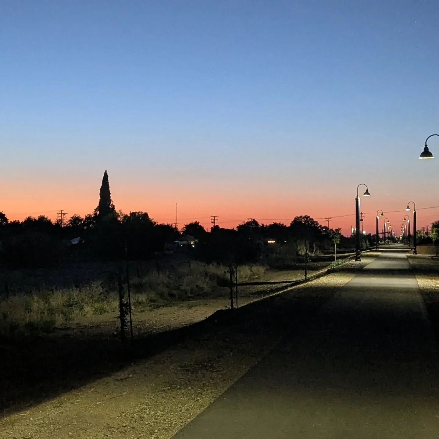 Loving all these brand-spanking new bike trails in Porterville!! Two separate paved trails. Bike repair station. Bike crossing lights. Lots of families out  and about. Love seeing this little town getting it done!
