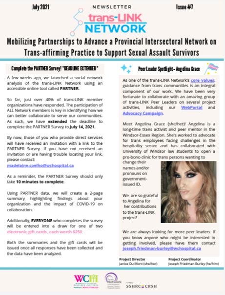 Preview of newsletter