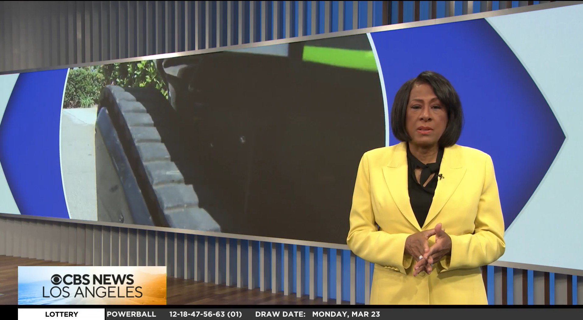 CBS Los Angeles news anchor introduces Dax