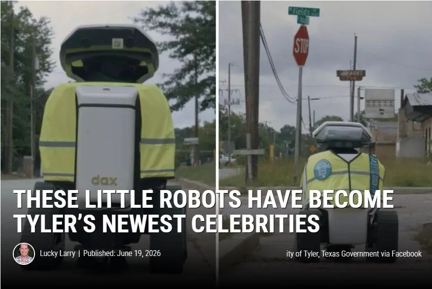 Sidewalk Mapping Robots Are Celebrities In Tyler