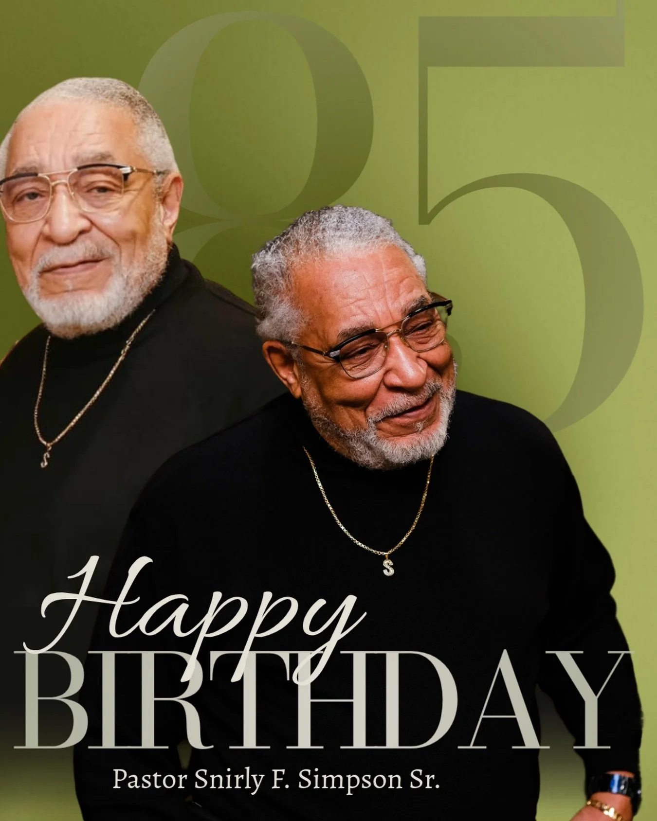 It&rsquo;s Pastor Simpson&rsquo;s birthday, and we are so thankful to God for his life, leadership, wisdom, and the love he continuously pours into our church family and beyond!

If you would like to be a blessing to Pastor Simpson with a monetary gi