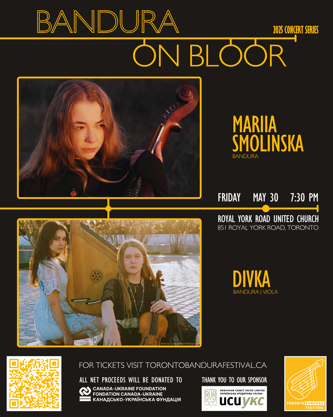 CONCERT: Bandura on Bloor — St. Volodymyr Cathedral of Toronto