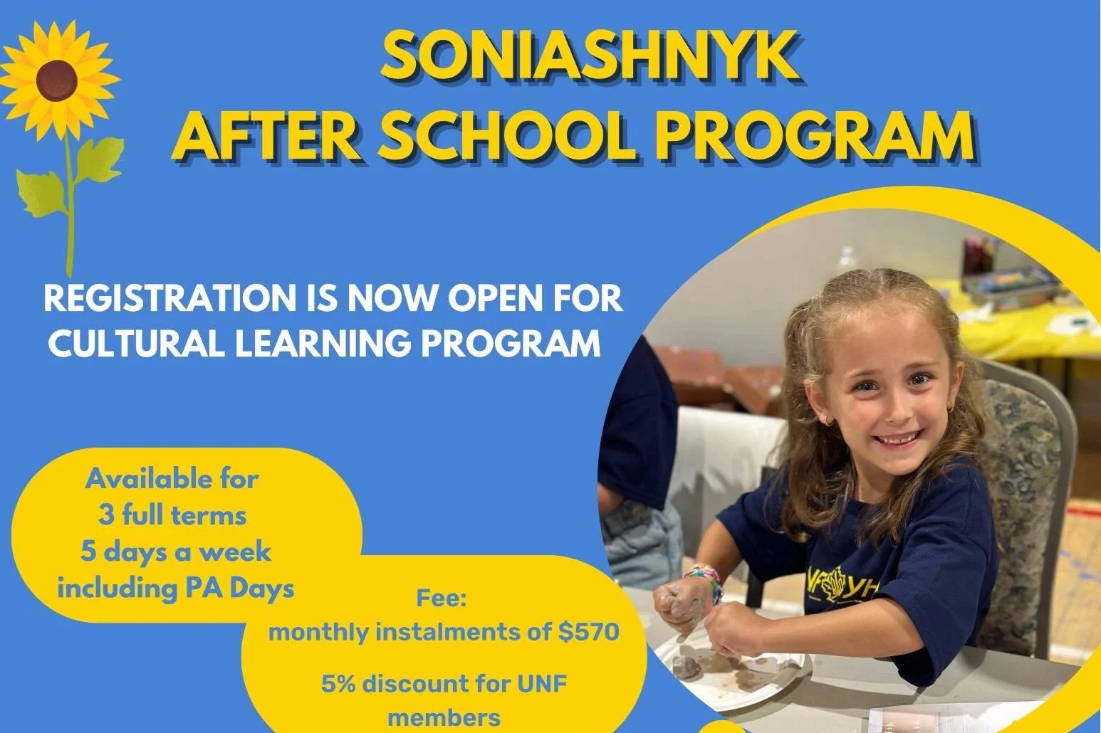 PROGRAM: Soniashnyk After-School Care