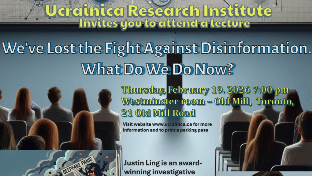 LECTURE: We’ve lost the fight against disinformation. What do we do now?