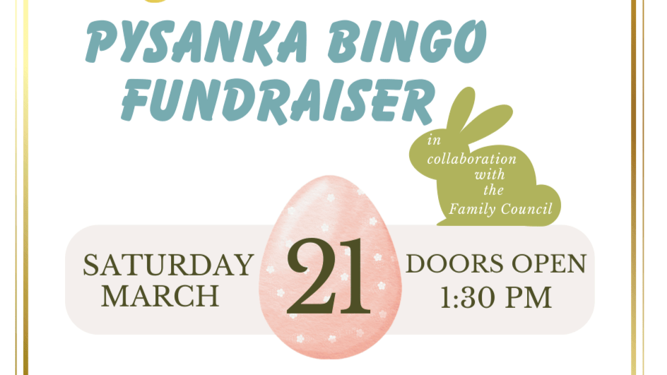 EVENT: Pysanka Bingo Fundraiser