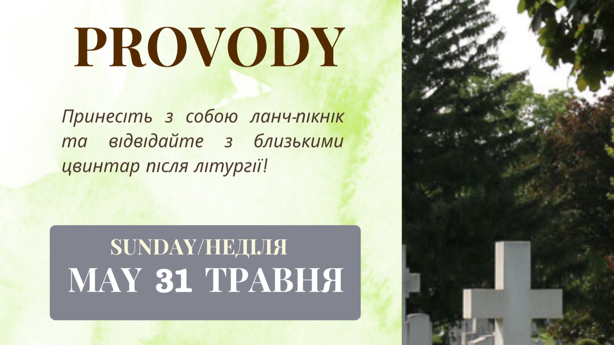 May 31: Provody
