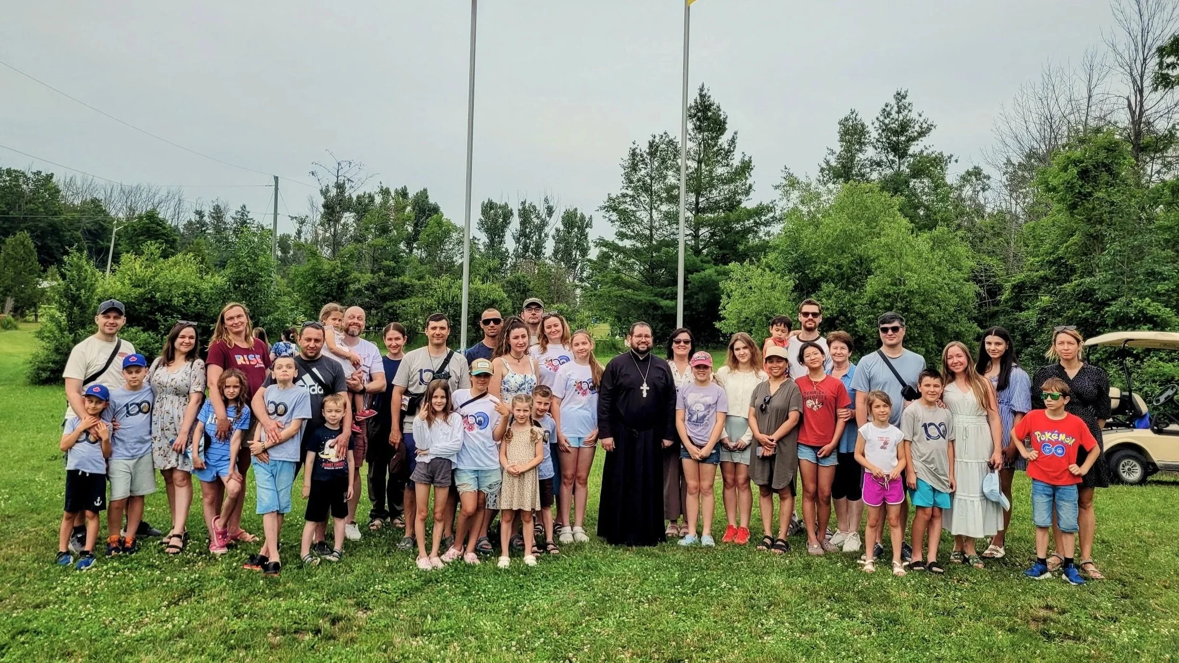 Our Youngest Parishioners at Camp Sokil