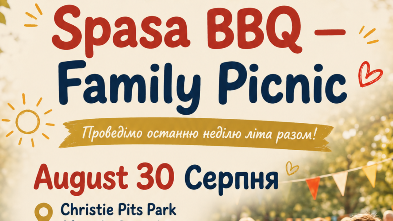Aug. 30: Spasa BBQ — Family Picnic