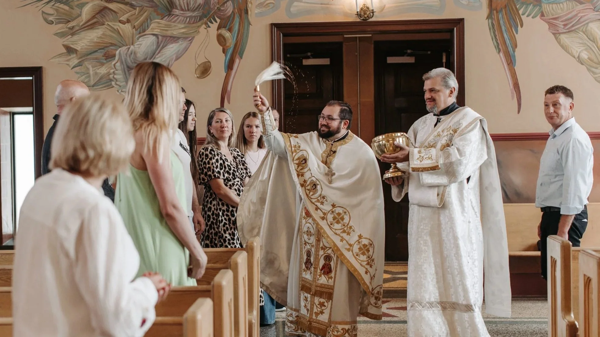Photos from the Fruit Blessing at the Cathedral