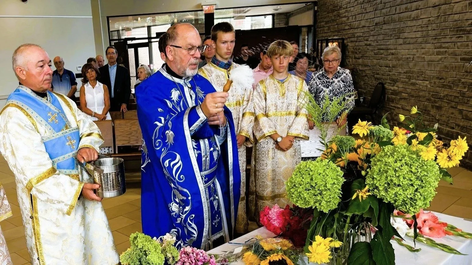 The Feast of the Dormition of the Theotokos at the Chapel