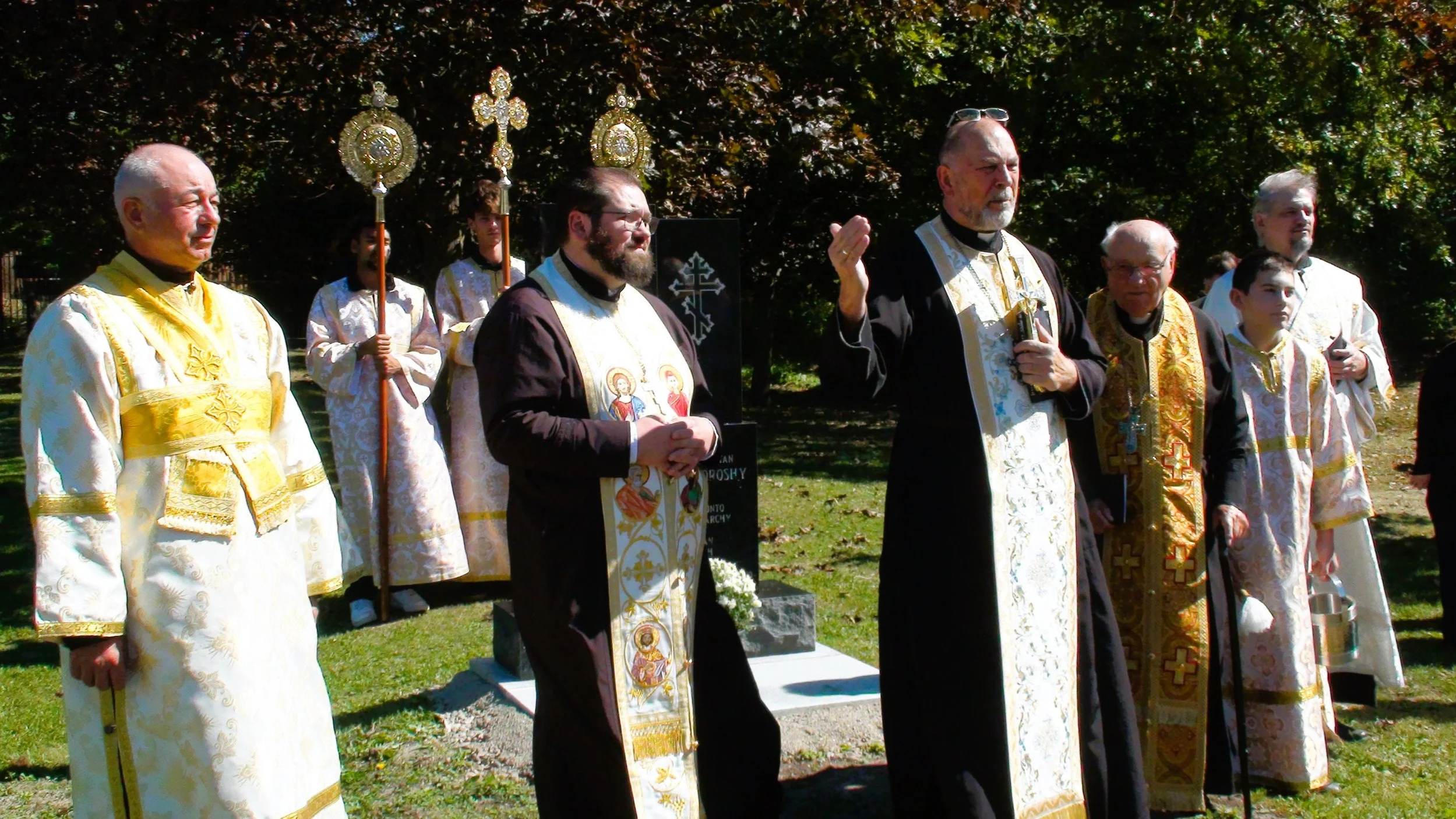 Dedication of the Monument to Metropolitan