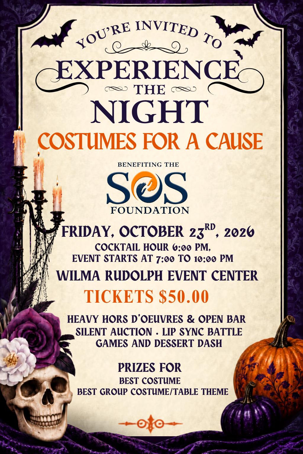 Experience The Night: Costumes For A Cause
