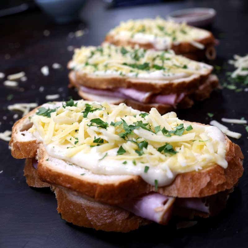 Mary's Classic Croque Monsieur Sandwich — Mary DiSomma