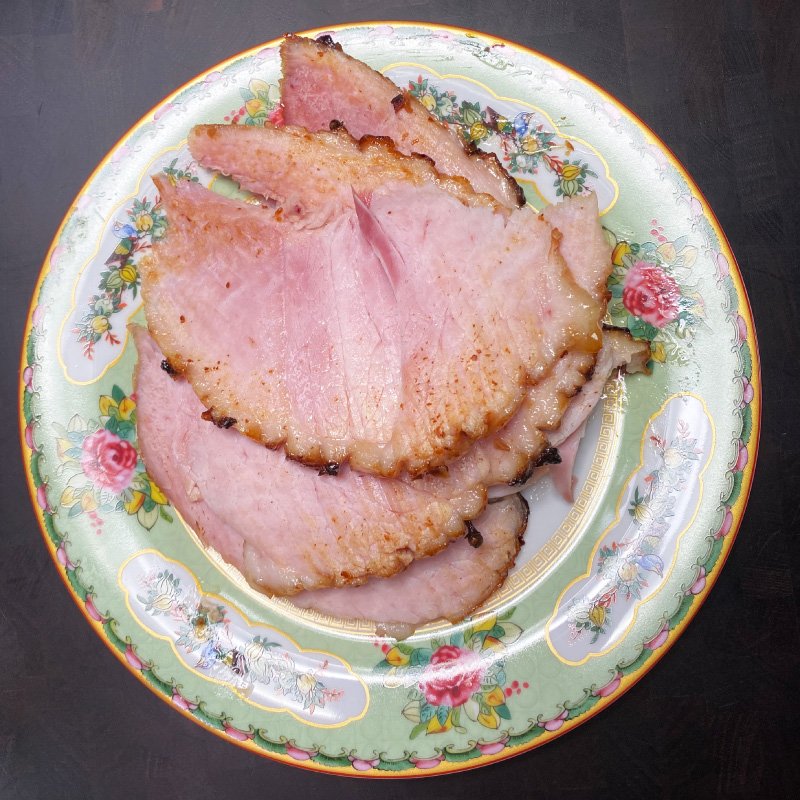 Smoked Ham with Mustard Glaze