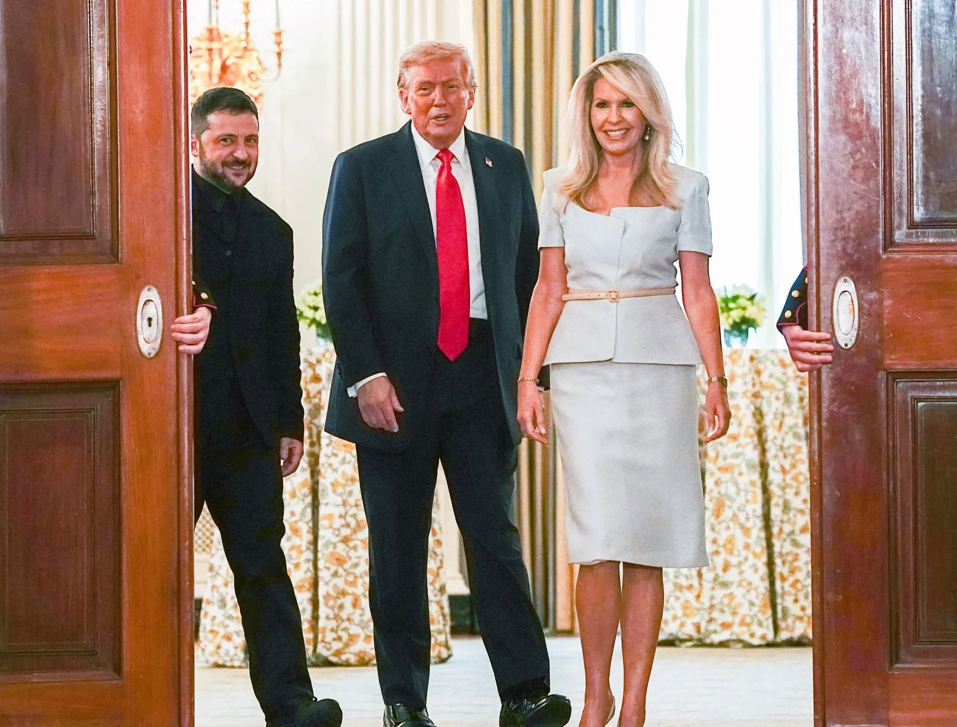 With President Trump and President of Ukraine Volodymyr Zelenskyy | Aaron Schwartz/UPI/Shutterstock