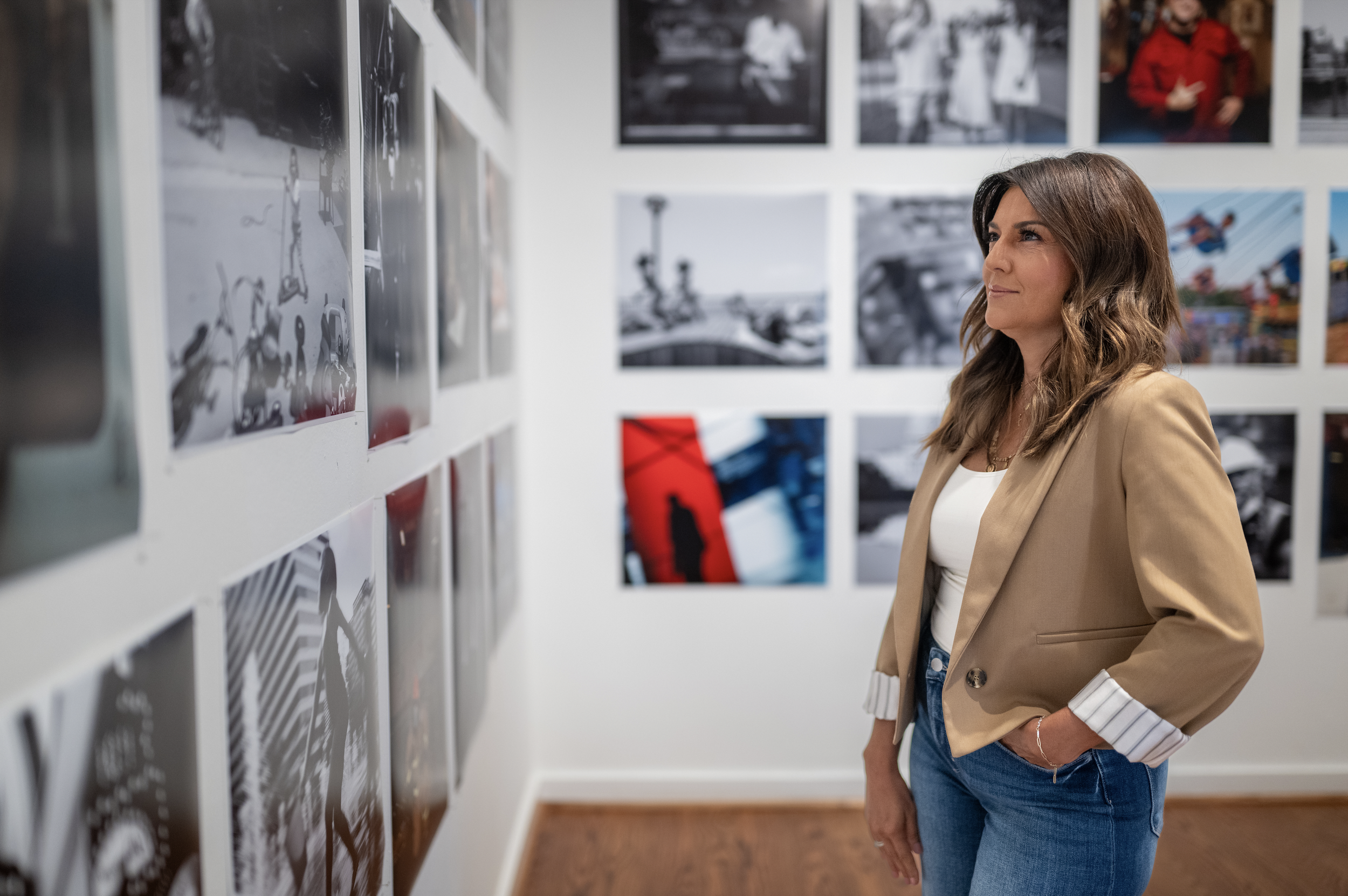 Rachel Campos-Duffy at the Art Museum of the Americas in Washington