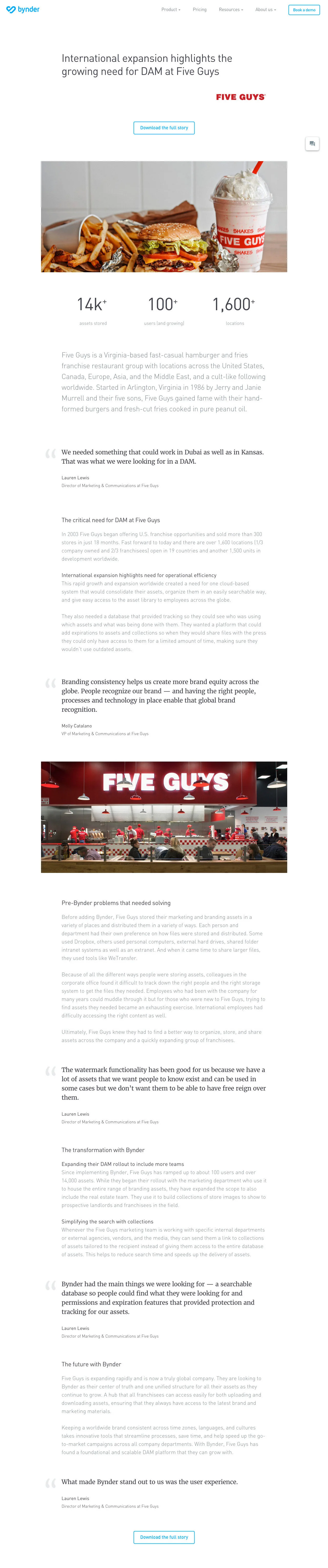 Five Guys Case Study