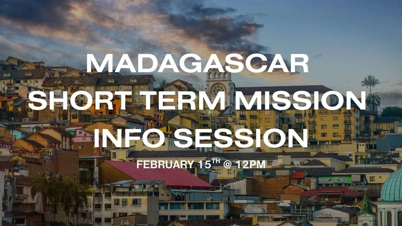 Madagascar Short-Term Mission Info Session