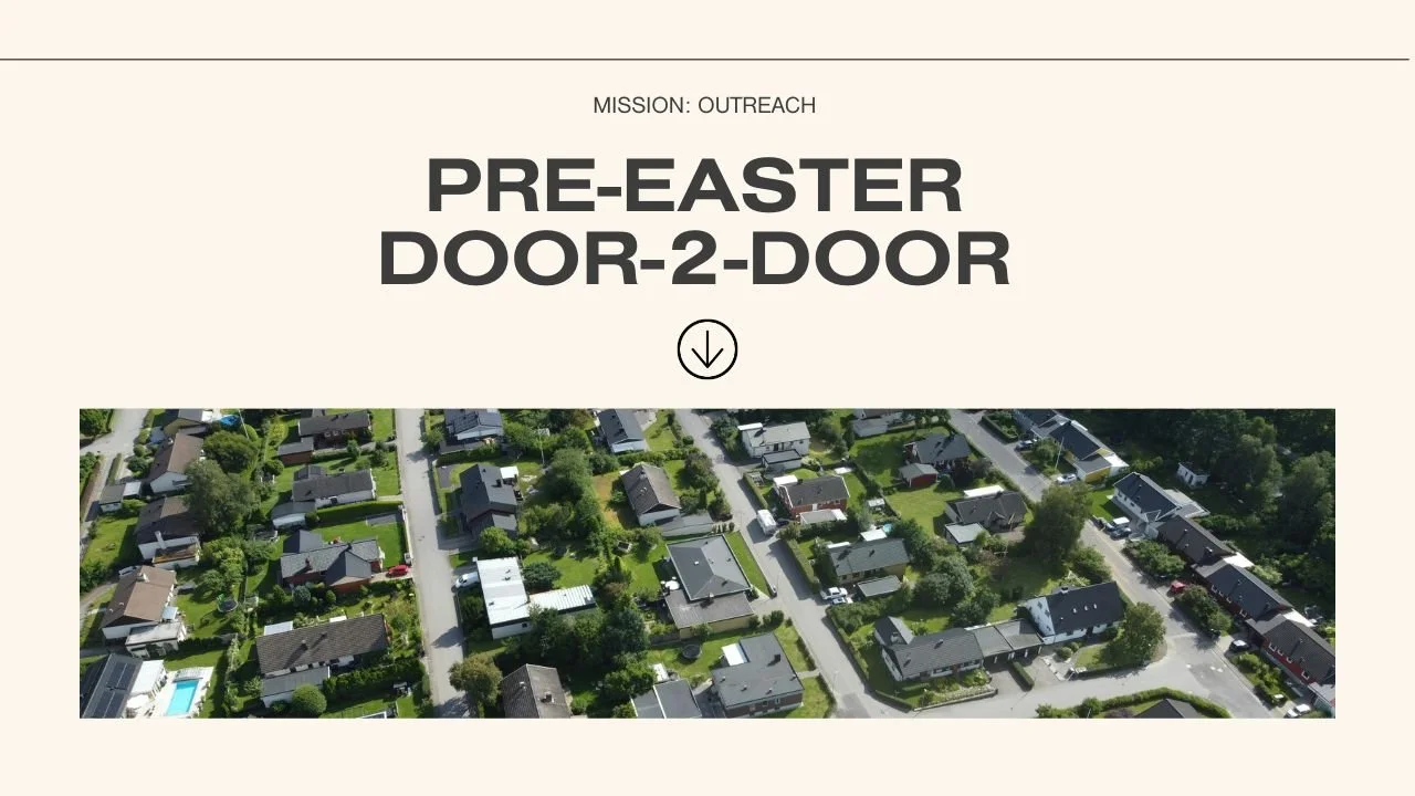 Pre-Easter Door-2-Door